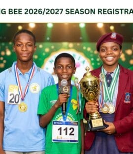 Nigeria Spelling Bee 2027 Registration is open