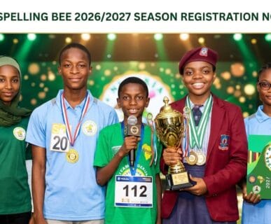 Nigeria Spelling Bee 2027 Registration is open